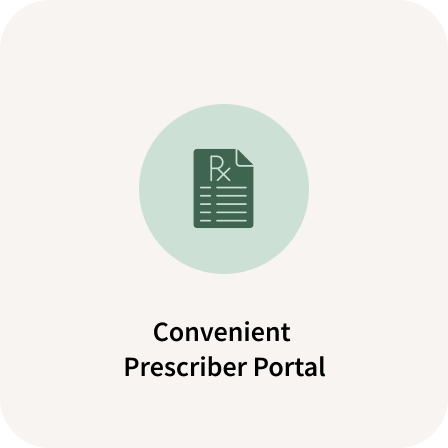 Convenient Prescriber Portal